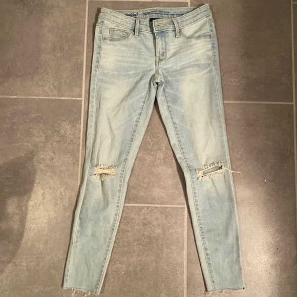 Mid rise denim legging crop jeans - Picture 1 of 1
